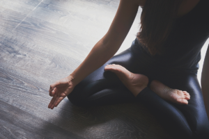 a woman takes up yoga therapy as part of her addiction treatment plan and it benefits her recovery greatly