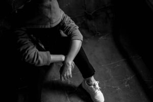 a person struggles with synthetic drug and bath salts addiction