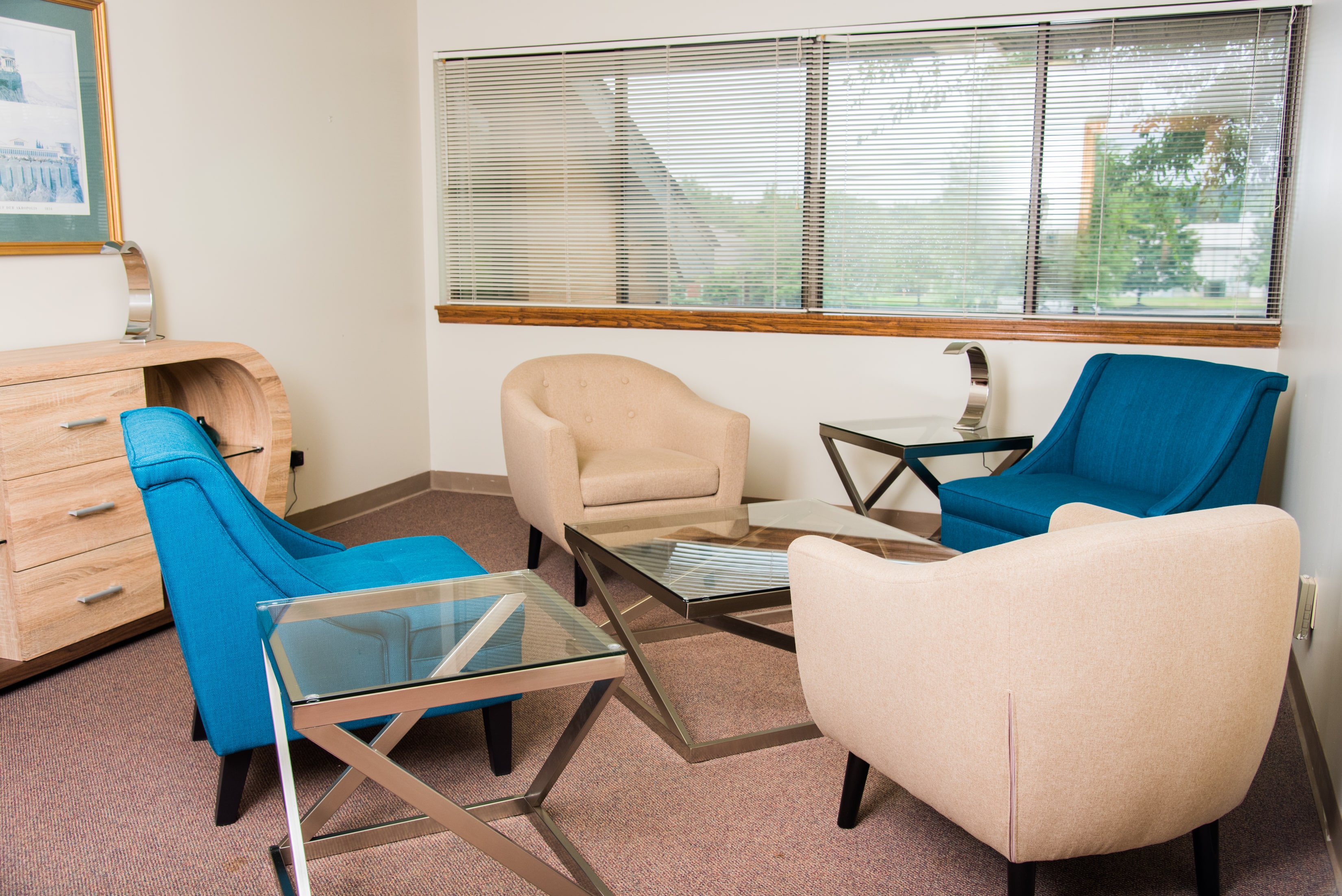 Therapist office at our Georgia addiction treatment center