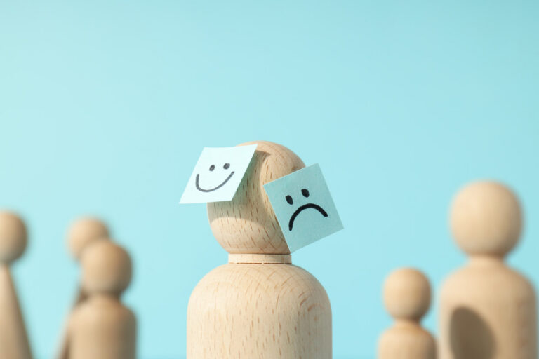 a cartoon depicting genetic bipolar disorder